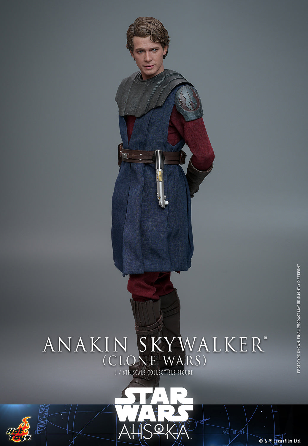 Star Wars: Ahsoka TMS129 Anakin Skywalker (Clone Wars Era) TMS129 1/6 Scale Collectible Figure