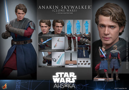 Star Wars: Ahsoka TMS129 Anakin Skywalker (Clone Wars Era) TMS129 1/6 Scale Collectible Figure