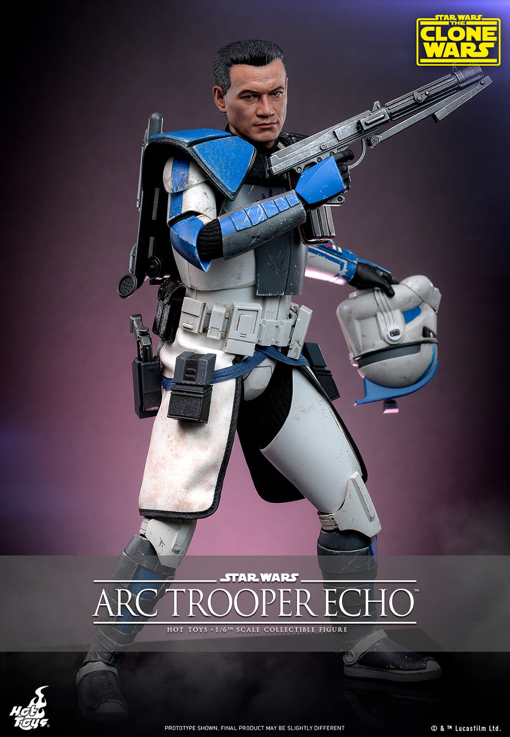 Star Wars: The Clone Wars TMS133 Arc Trooper Echo 1/6th Scale Collectible Figure