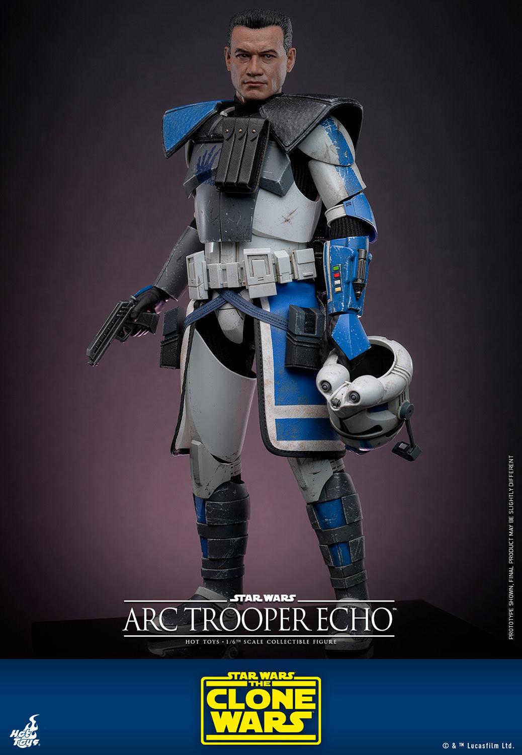 Star Wars: The Clone Wars TMS133 Arc Trooper Echo 1/6th Scale Collectible Figure