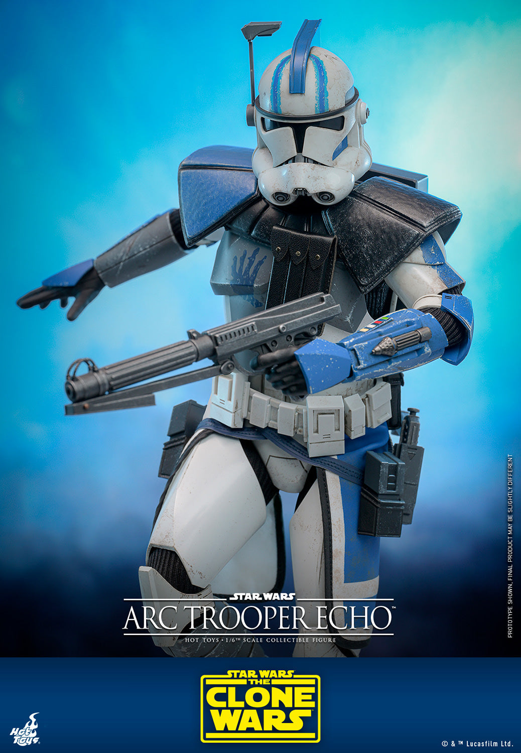 Star Wars: The Clone Wars TMS133 Arc Trooper Echo 1/6th Scale Collectible Figure