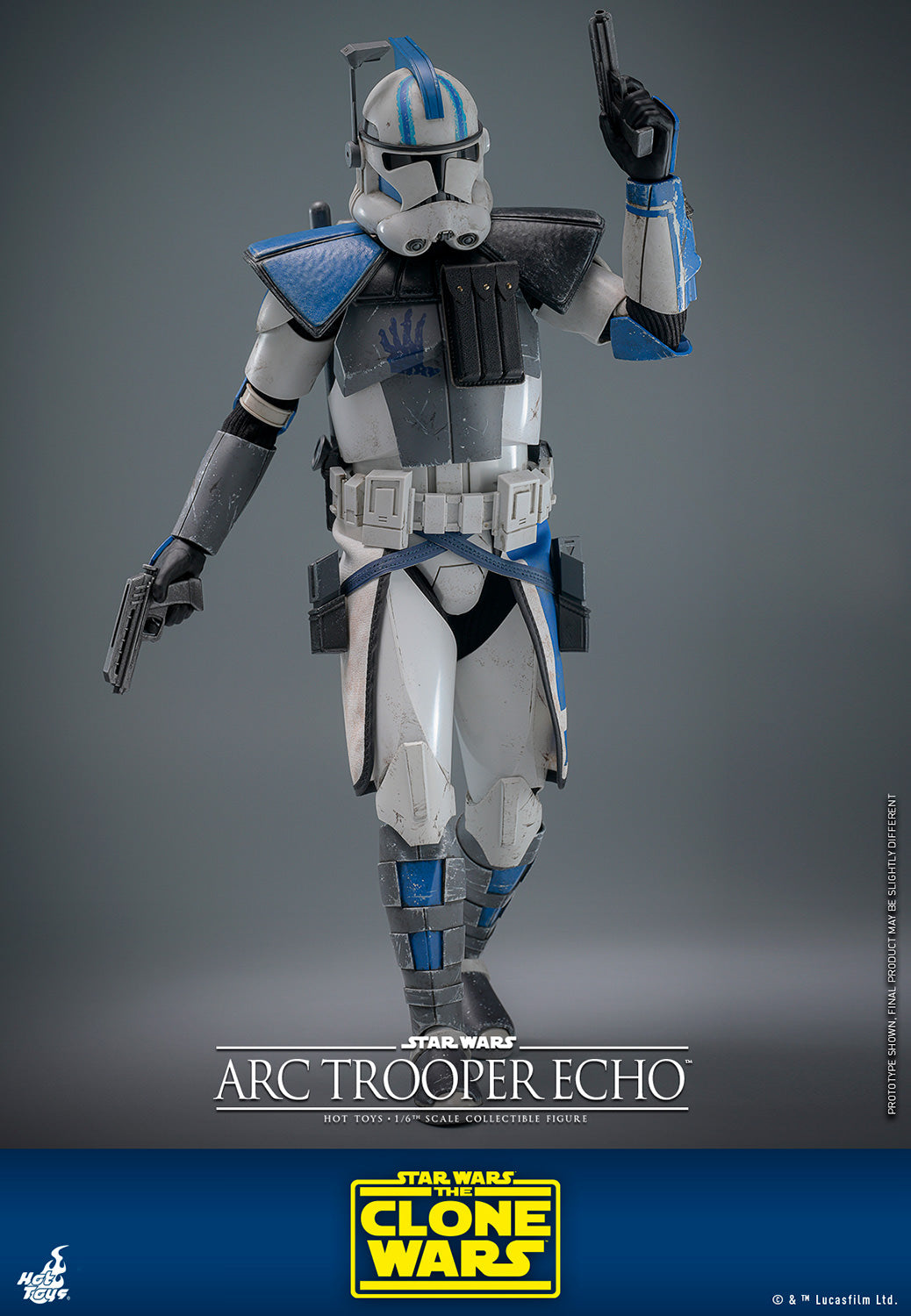 Star Wars: The Clone Wars TMS133 Arc Trooper Echo 1/6th Scale Collectible Figure
