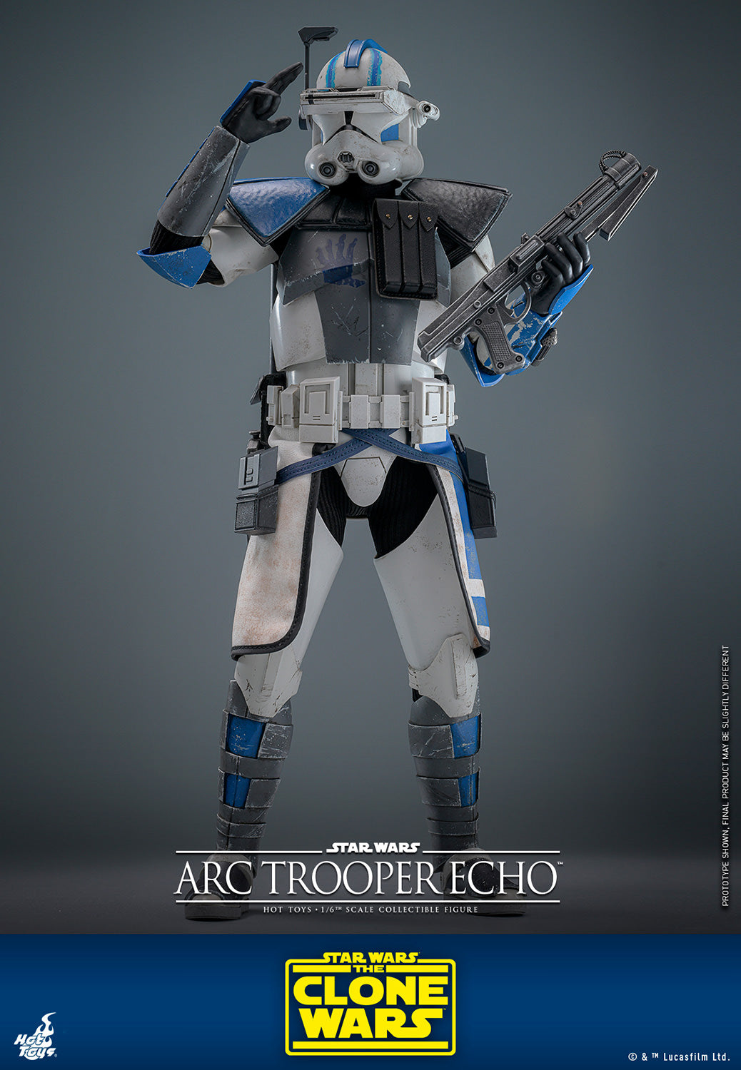 Star Wars: The Clone Wars TMS133 Arc Trooper Echo 1/6th Scale Collectible Figure