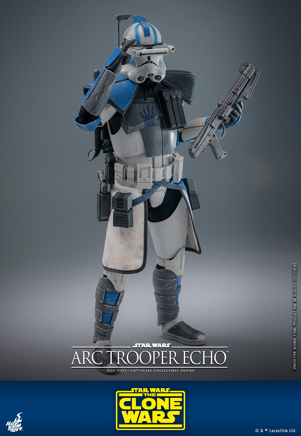 Star Wars: The Clone Wars TMS133 Arc Trooper Echo 1/6th Scale Collectible Figure
