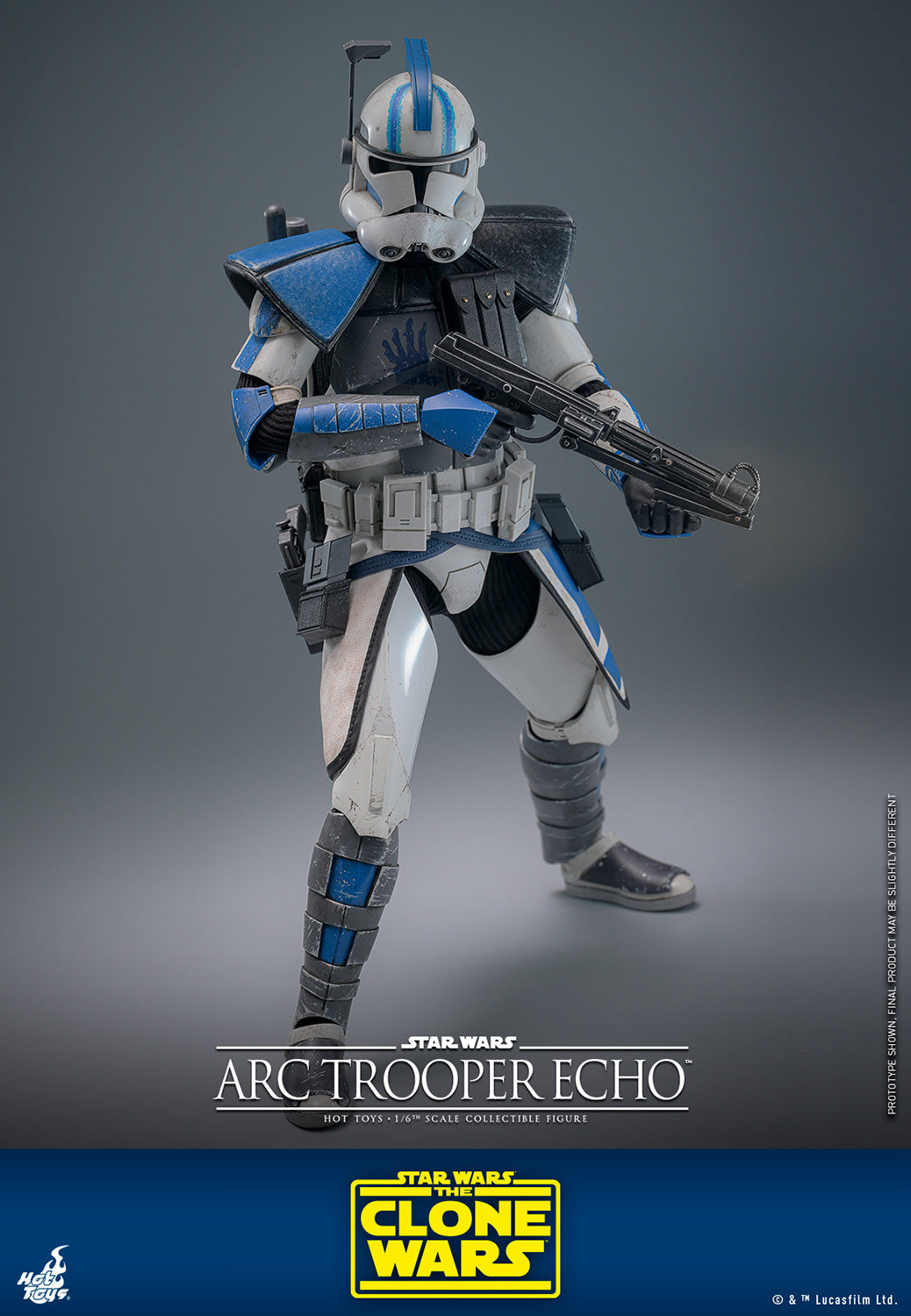 Star Wars: The Clone Wars TMS133 Arc Trooper Echo 1/6th Scale Collectible Figure