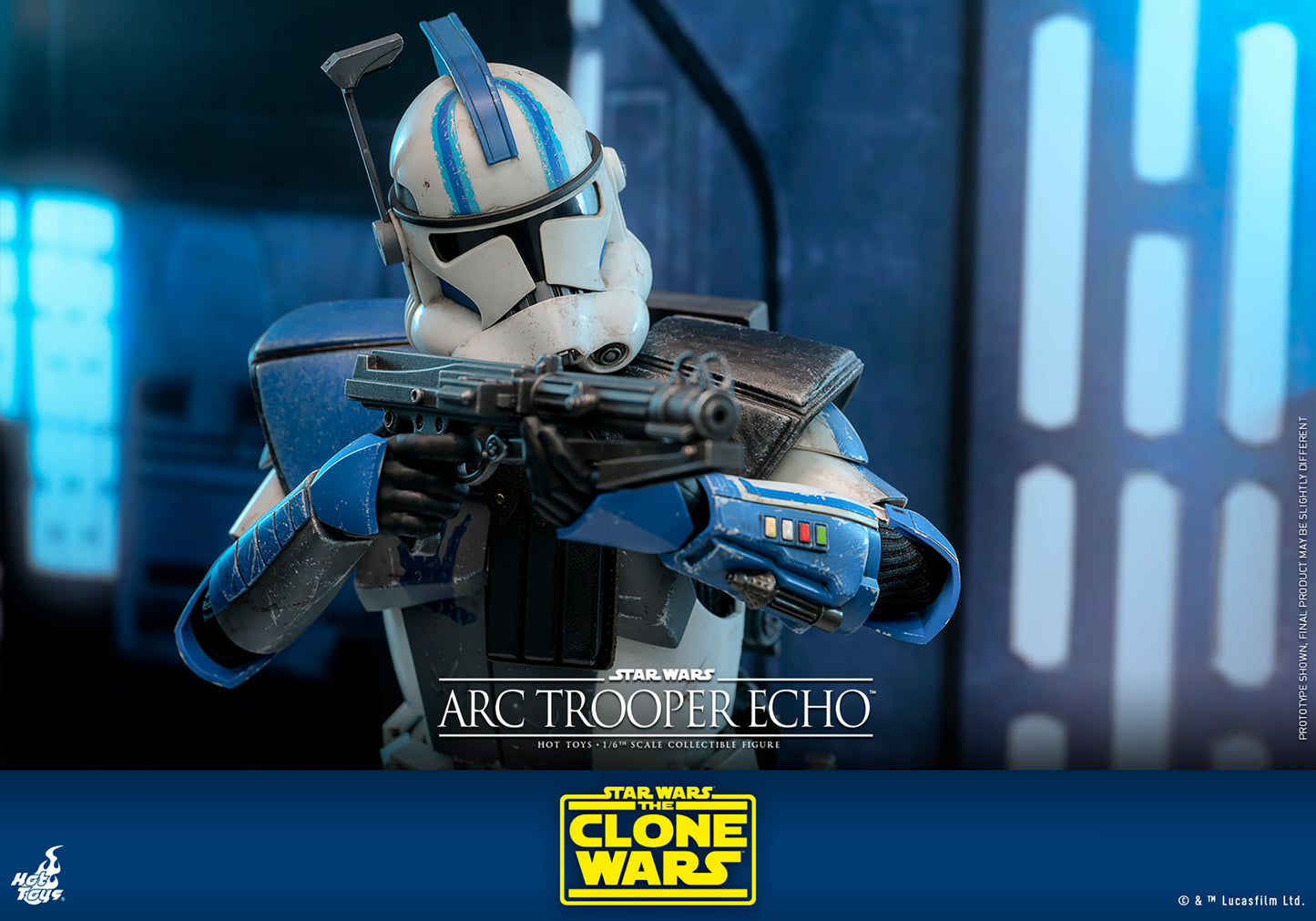 Star Wars: The Clone Wars TMS133 Arc Trooper Echo 1/6th Scale Collectible Figure