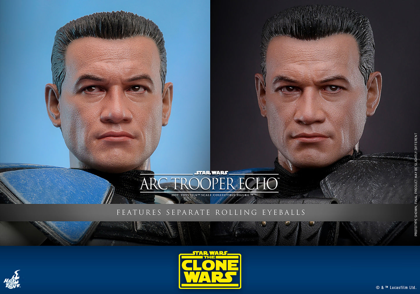 Star Wars: The Clone Wars TMS133 Arc Trooper Echo 1/6th Scale Collectible Figure