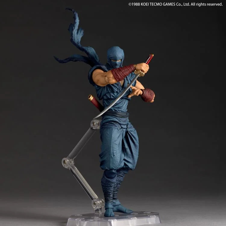 Pre-Order -Ninja Gaiden (1988) Amazing Yamaguchi Revoltech NR118 Ryu Hayabusa Action Figure