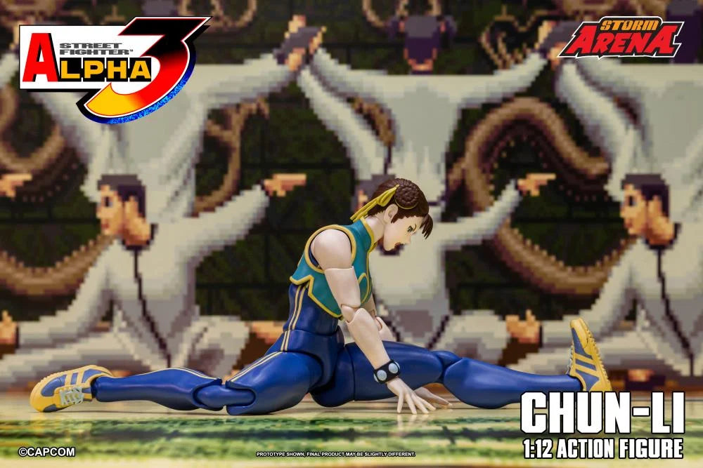 Pre-Order - Street Fighter Alpha 3 Storm Arena Chun-Li 1/12 Scale Action Figure