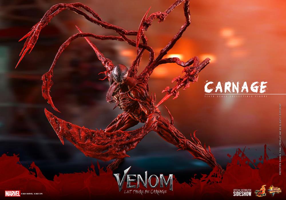 Venom: Let There Be Carnage MMS620 Carnage Deluxe 1/6 Scale Collectible Figure