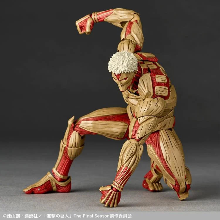 Attack on Titan Amazing Yamaguchi Revoltech NR069 Armored Titan (Reiner Braun) Action Figure Reissue