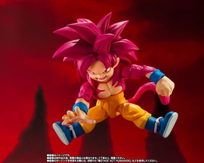 Dragon Ball Daima S.H.Figuarts Super Saiyan 4 Goku (Mini) Exclusive Action Figure