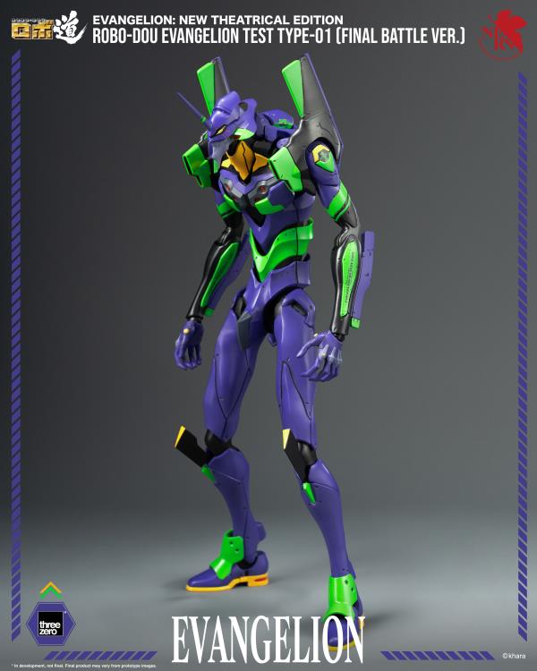 PRE-ORDER - Rebuild of Evangelion ROBO-DOU Evangelion Test Type-01 (Final Battle Ver.) Action Figure (With Bonus)