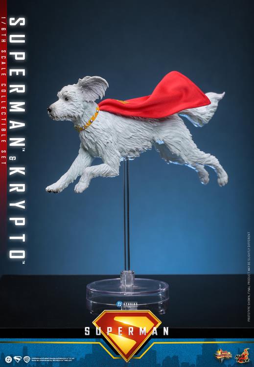 PRE-ORDER - Superman (2025) MMS812 Superman & Krypto 1/6th Scale Collectible Figure Set