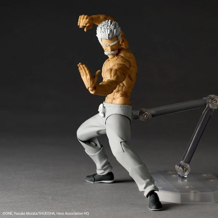 Pre-Order - One-Punch Man Amazing Yamaguchi Revoltech NR113 Bang (Silver Fang Ver.) Action Figure