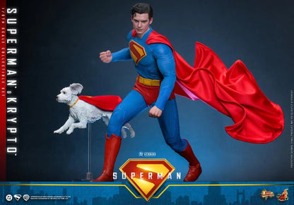 PRE-ORDER - Superman (2025) MMS812 Superman & Krypto 1/6th Scale Collectible Figure Set