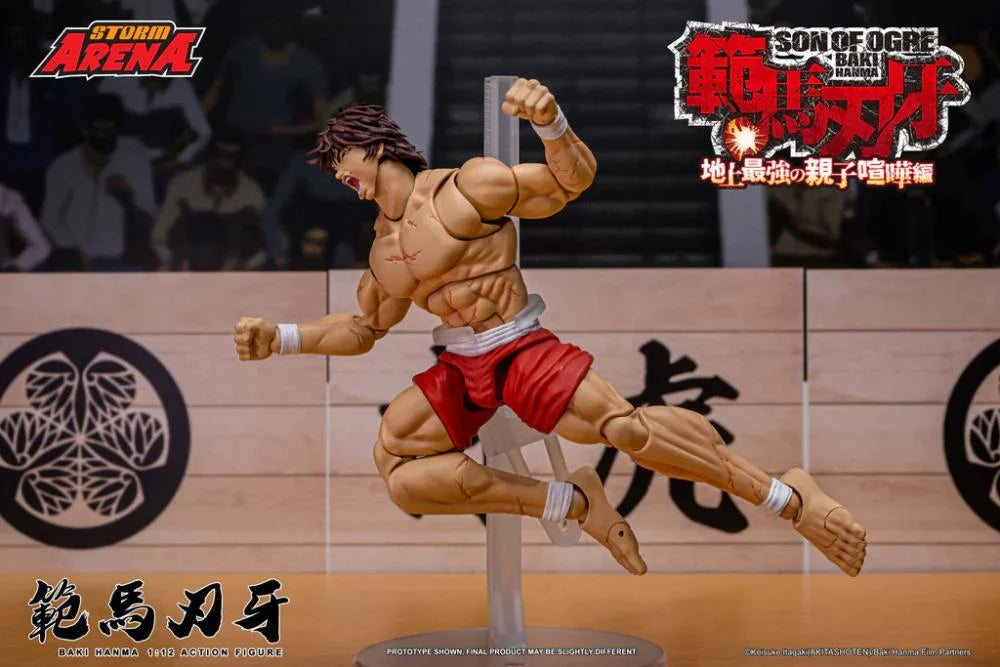Baki Hanma: Son of Ogre Storm Arena Baki Hanma 1/12 Scale Action Figure