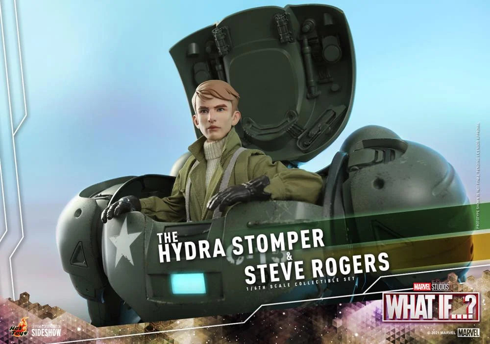 What If...? TMS060 The Hydra Stomper and Steve Rogers 1/6th Scale Collectible Figure Set