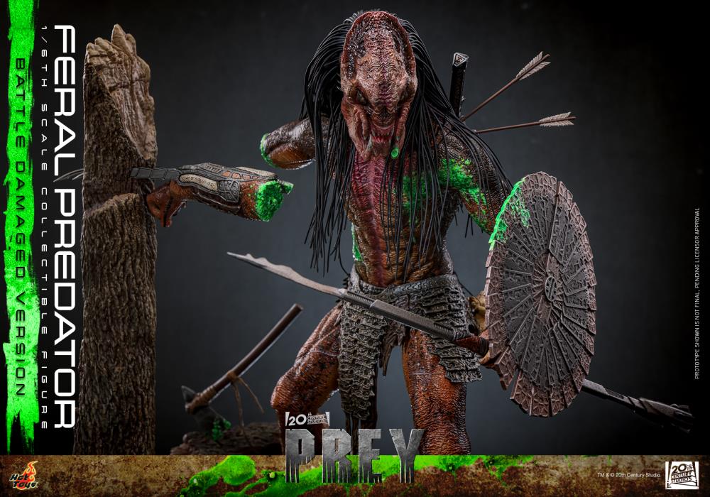 Pre-Order - Prey TMS173 Feral Predator (Battle Damaged Ver.) 1/6th Scale Collectible Figure