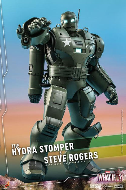 What If...? TMS060 The Hydra Stomper and Steve Rogers 1/6th Scale Collectible Figure Set