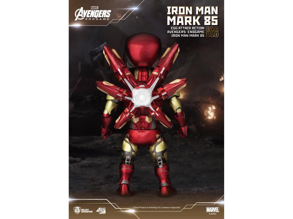 Avengers: Endgame Egg Attack Action EAA-110 Iron Man Mark-85