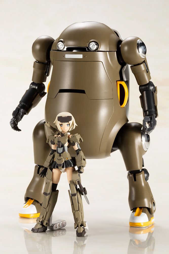 Handscale Girl Gourai with 20 MechatroWeGo "Brown" Model Kit