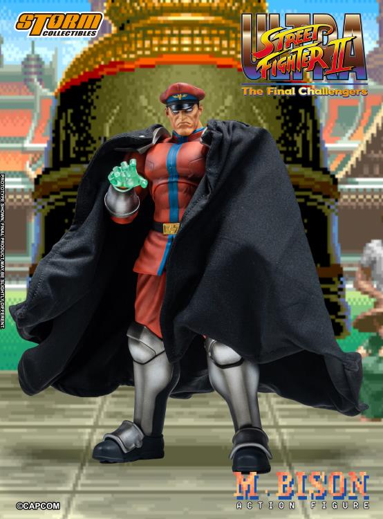 Ultra Street Fighter II: The Final Challengers M. Bison 1/12 Scale Action Figure