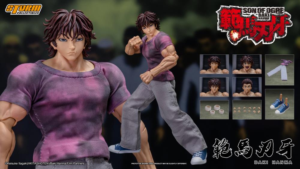 Baki Hanma: Son of Ogre Baki Hanma 1/12 Scale Action Figure