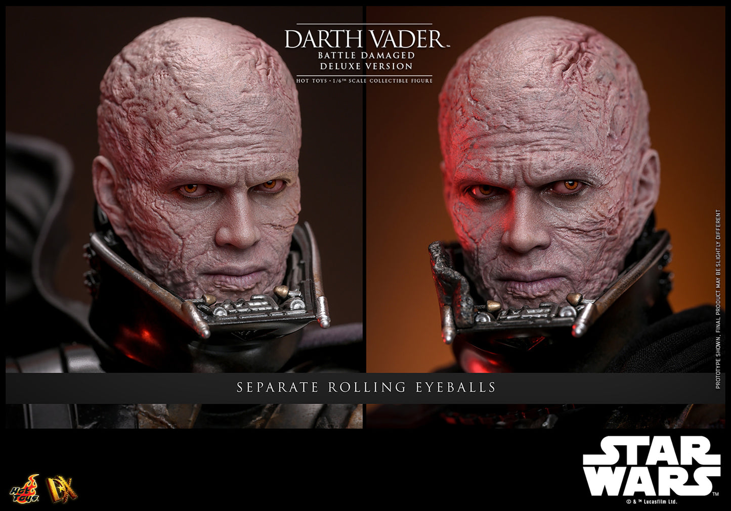 Star Wars DX45 Darth Vader (Battle Damaged) Deluxe 1/6th Scale Collectible Figure