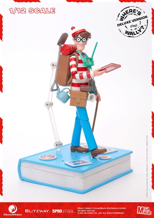 Where's Waldo? MEGAHERO Waldo 1/12 Scale Figure
