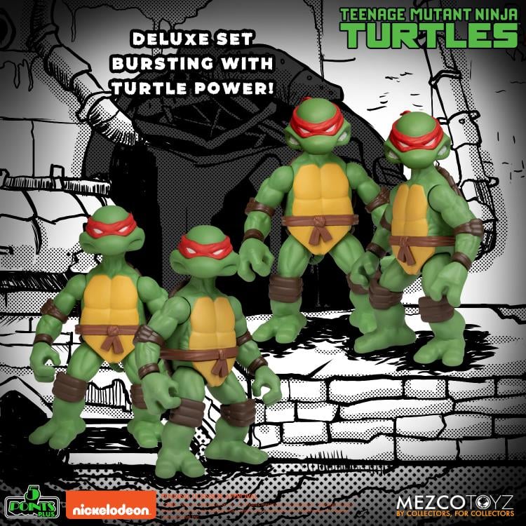 Teenage Mutant Ninja Turtles 5 Points Plus Boxed Set