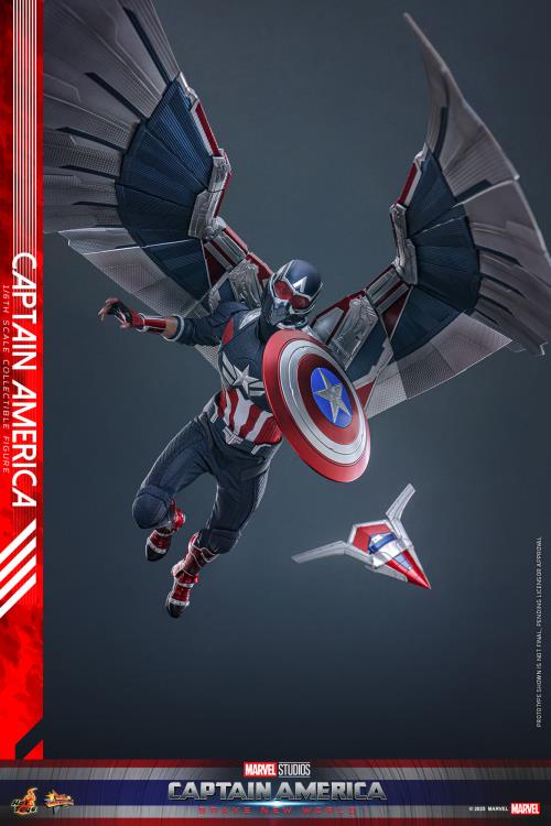 Captain America: Brave New World MMS779 Captain America 1/6th Scale Collectible Figure