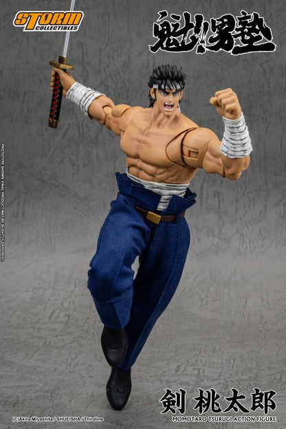 Pre-Order - Sakigake!! Otokojuku Momotaro Tsurugi 1/12 Scale Action Figure