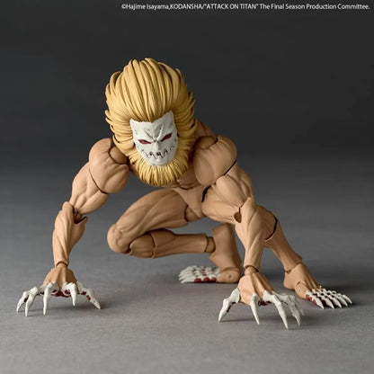 Attack on Titan Amazing Yamaguchi Revoltech NR102 Jaw Titan Action Figure