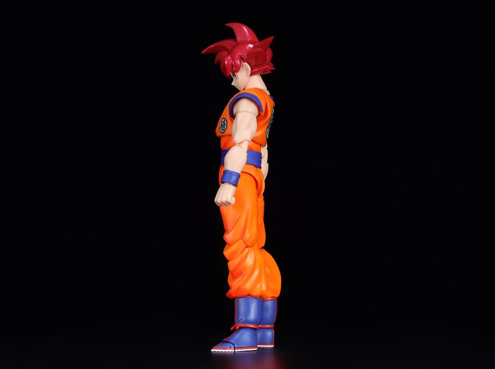 Dragon Ball Super S.H.Figuarts Super Saiyan God Goku (Saiyan God Instilled With the Light of Righteous Hearts) Action Figure