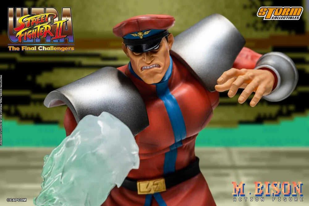 Ultra Street Fighter II: The Final Challengers M. Bison 1/12 Scale Action Figure