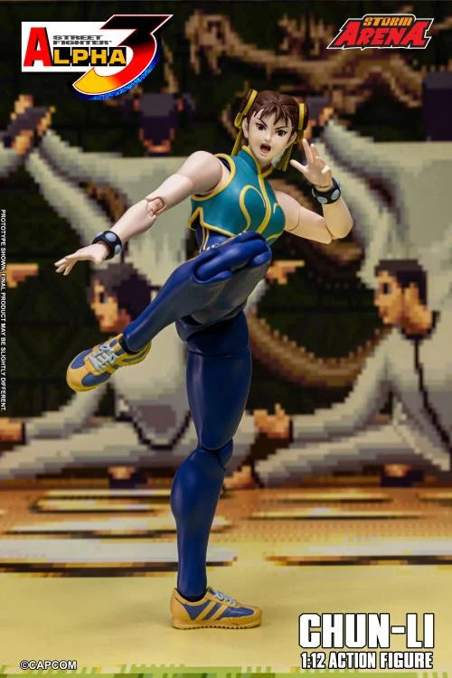 Pre-Order - Street Fighter Alpha 3 Storm Arena Chun-Li 1/12 Scale Action Figure