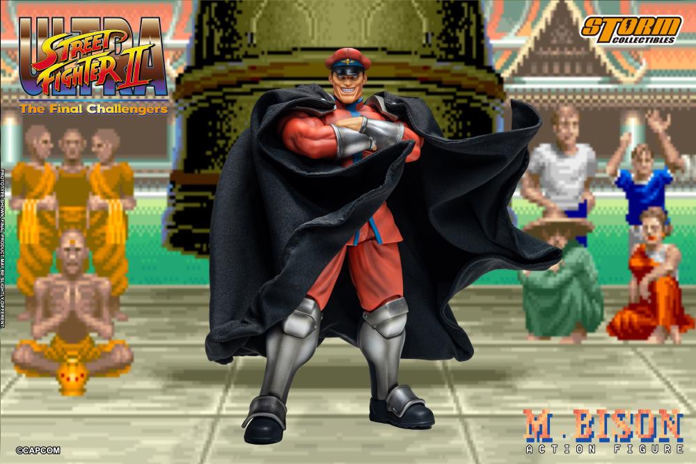 Ultra Street Fighter II: The Final Challengers M. Bison 1/12 Scale Action Figure
