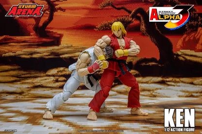 Street Fighter Zero 3 Storm Arena Ken 1/12 Scale Action Figure (Asia Packaging)