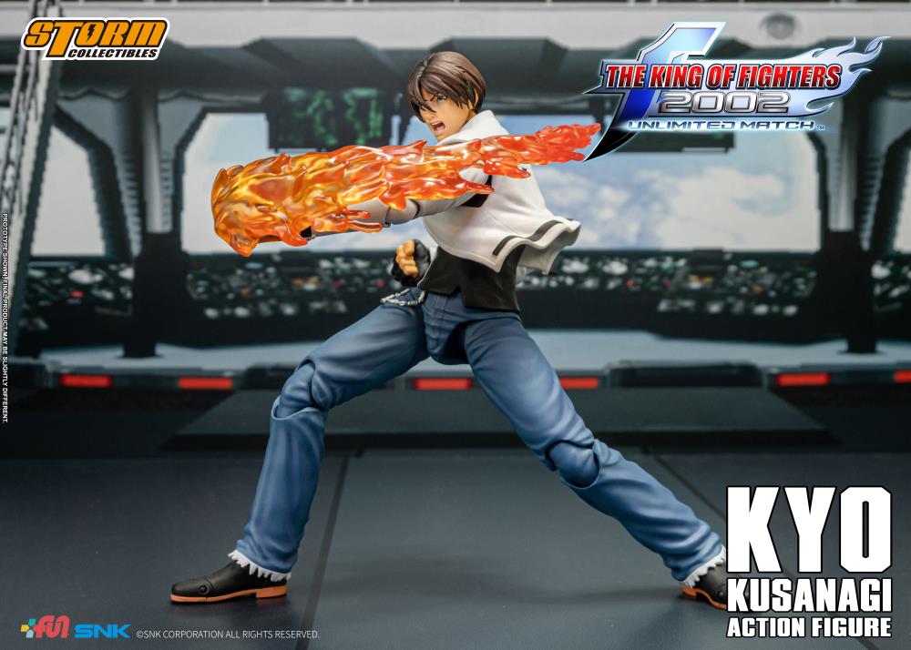 The King of Fighters 2002 Unlimited Match Kyo Kusanagi 1/12 Scale Action Figure