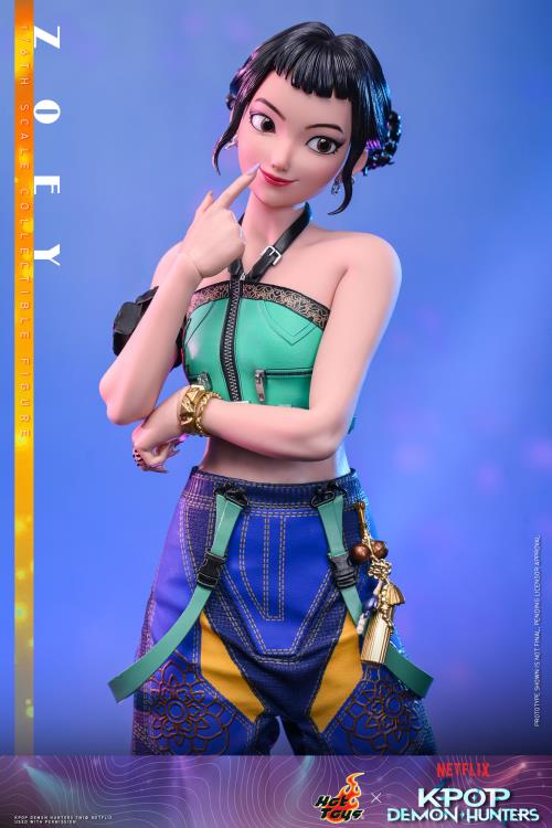 Pre-Order: KPop Demon Hunters TMS178 Zoey 1/6th Scale Collectible Figure