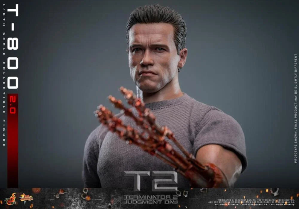 Terminator 2: Judgement Day MMS795 T-800 (2.0) 1/6th Scale Collectible Figure