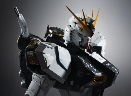 FINAL SALE - Mobile Suit Gundam Char's Counterattack Metal Structure RX-93 Nu Gundam (Reissue)