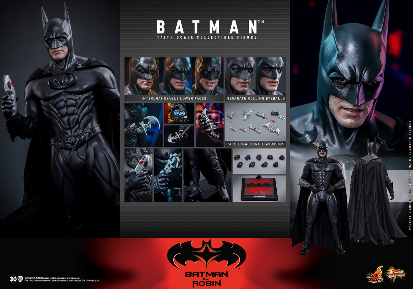 Batman & Robin MMS786 Batman 1/6th Scale Collectible Figure