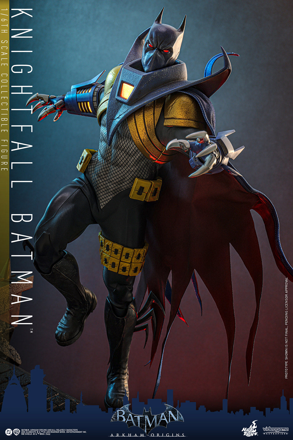 PRE-ORDER - Batman: Arkham Origins VGM74 Knightfall Batman 1/6th Scale Collectible Figure
