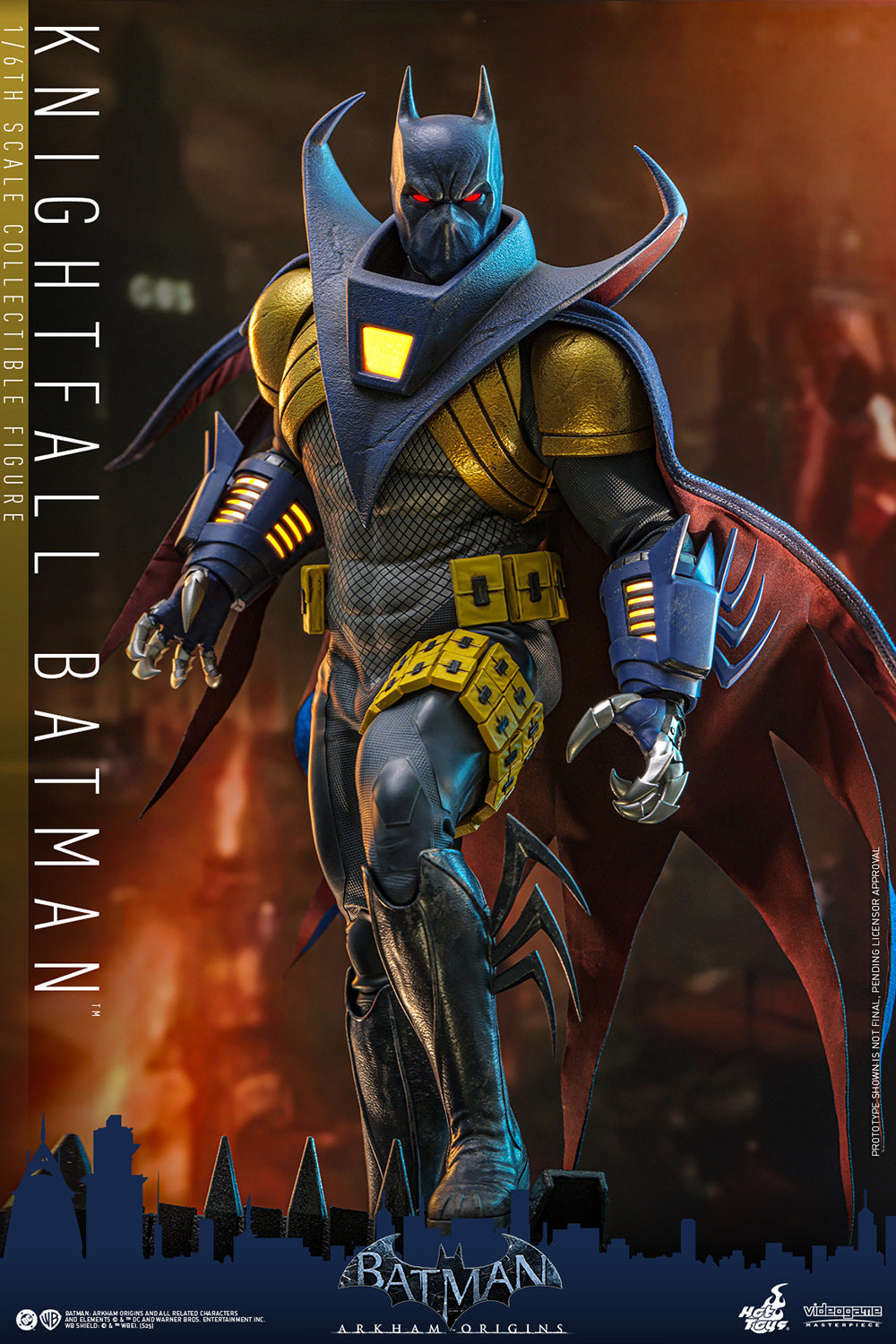 PRE-ORDER - Batman: Arkham Origins VGM74 Knightfall Batman 1/6th Scale Collectible Figure