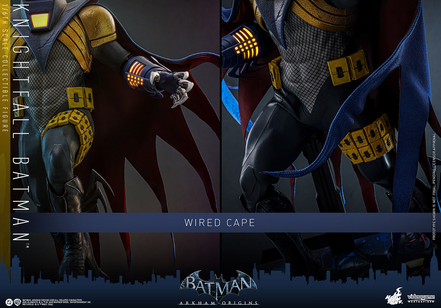 PRE-ORDER - Batman: Arkham Origins VGM74 Knightfall Batman 1/6th Scale Collectible Figure