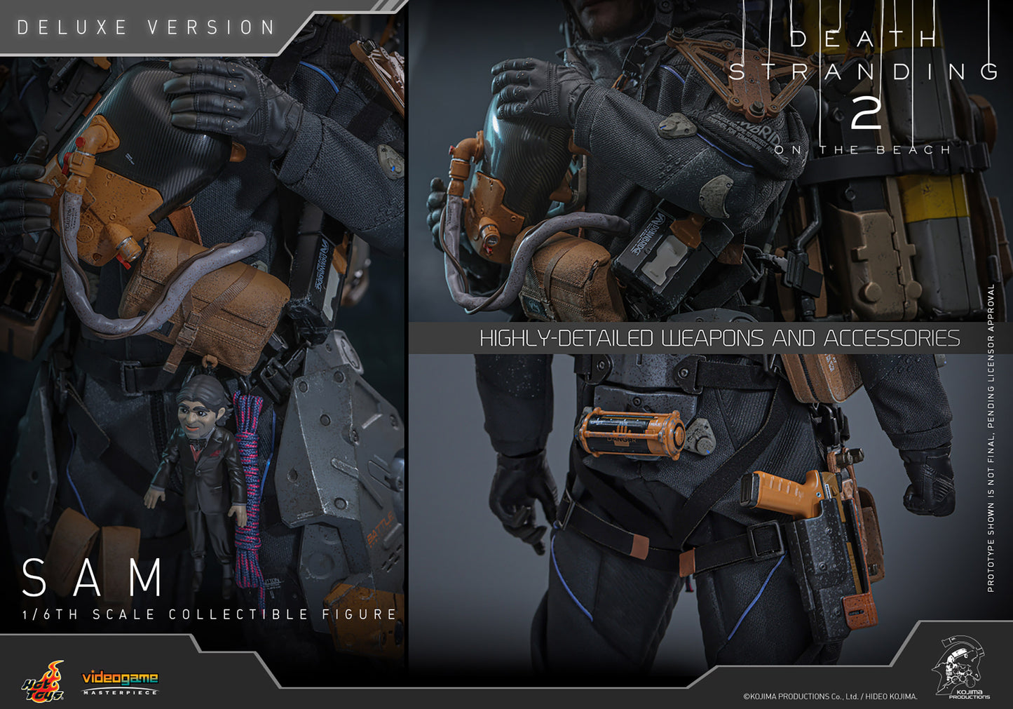 Pre-Order - Death Stranding 2: On The Beach VGM75 Sam Porter Bridges (Deluxe Ver.) 1/6th Collectible Figure