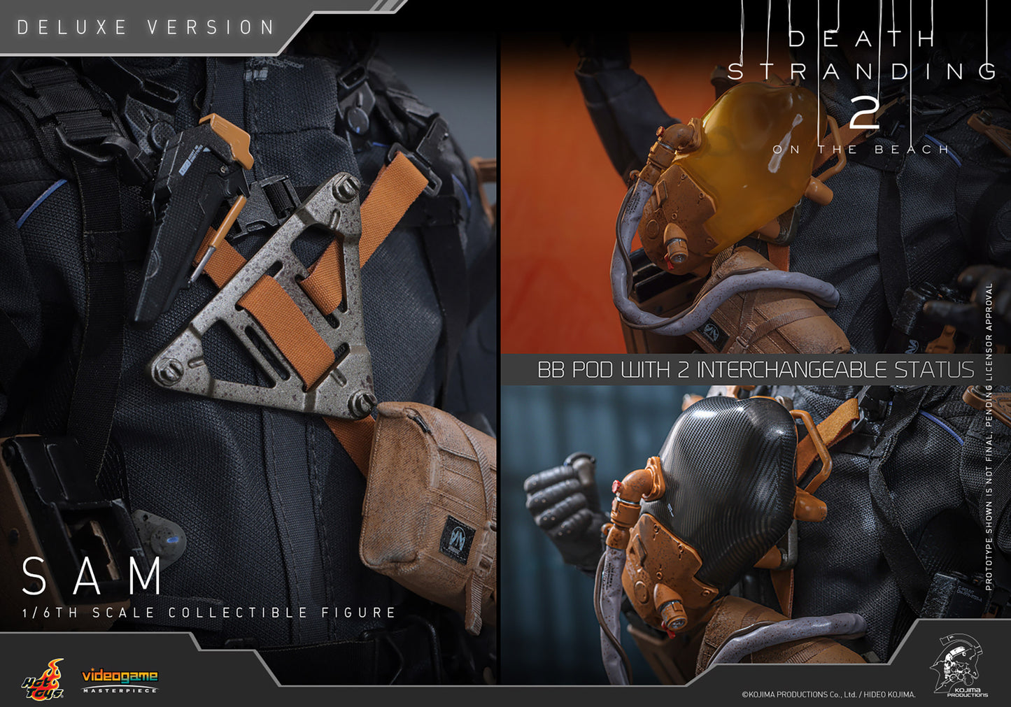 Pre-Order - Death Stranding 2: On The Beach VGM75 Sam Porter Bridges (Deluxe Ver.) 1/6th Collectible Figure