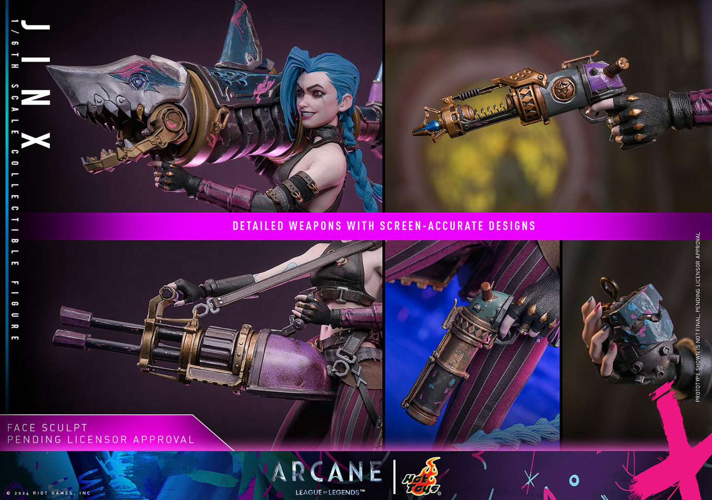 Arcane TMS137 Jinx 1/6th Scale Collectible Figure